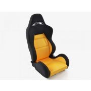 Снимка  на Спортни седалки комплект 2 бр. Edition 3 жълти/черни FK Automotive DP025