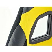 Снимка  на Спортни седалки комплект 2 бр. Edition 4 жълти FK Automotive DP041