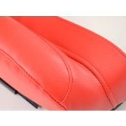 Снимка  на Спортни седалки комплект 2 бр. Indianapolis еко кожа червени //бели FK Automotive FKRSE010187