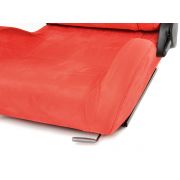 Снимка  на Спортни седалки комплект 2 бр. Leipzig еко кожа червени FK Automotive FKRSE17045