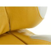 Снимка  на Спортни седалки комплект 2 бр. New York златни/сребърни шев сребърни FK Automotive FKRSE010033