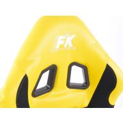 Снимка  на Спортни седалки комплект 2 бр. Race 1 жълти/черни FK Automotive FKRSE709/709
