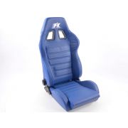 Снимка  на Спортни седалки комплект 2 бр. Race 4 сини FK Automotive FKRSE713/714