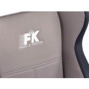 Снимка  на Спортни седалки комплект 2 бр. Race 5 сиви/черни FK Automotive FKRSE757/758