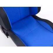 Снимка  на Спортни седалки комплект 2 бр. Race 5 сини/черни FK Automotive FKRSE755/756