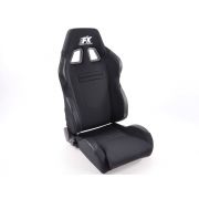 Снимка  на Спортни седалки комплект 2 бр. Racecar с подгряване и масаж FK Automotive FKRSE231/232-M