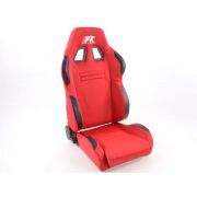 Снимка  на Спортни седалки комплект 2 бр. Racecar червени / FK Automotive FKRSE233/234