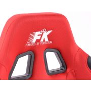 Снимка  на Спортни седалки комплект 2 бр. Racecar червени / FK Automotive FKRSE233/234