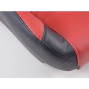 Снимка  на Спортни седалки комплект 2 бр. SCE-Sportive 1 еко кожа червени /черни FK Automotive SCERSE107/108