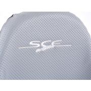 Снимка  на Спортни седалки комплект 2 бр. SCE-Sportive 2 еко кожа сиви/черни FK Automotive SCERSE111-112