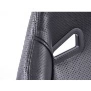 Снимка  на Спортни седалки комплект 2 бр. SCE-Sportive 2 еко кожа черни FK Automotive SCERSE113-114