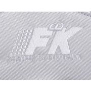 Снимка  на Спортни седалки комплект 2 бр. Spacelook Carbon еко кожа сребърни/сини/черни FK Automotive FKRSE821/822