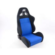 Снимка  на Спортни седалки комплект 2 бр. Sport черни/сини FK Automotive FKRSE017L/017R
