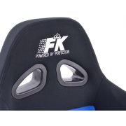Снимка  на Спортни седалки комплект 2 бр. Sport черни/сини FK Automotive FKRSE017L/017R
