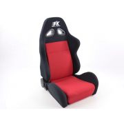 Снимка  на Спортни седалки комплект 2 бр. Sport черни/червени / FK Automotive FKRSE019L/019R