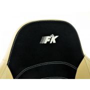 Снимка  на Спортни седалки комплект 2 бр. Vancouver черни/бежови FK Automotive FKRSE011065