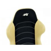 Снимка  на Спортни седалки комплект 2 бр. Vancouver черни/бежови FK Automotive FKRSE011065