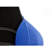 Снимка  на Спортни седалки комплект 2 бр. Vancouver черни/сини FK Automotive FKRSE011067