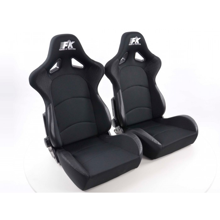 Снимка на Спортни седалки комплект 2 бр. Control с подгряване и масаж FK Automotive FKRSE401-1/401-2-M за Audi 90 Coupe (89, 8B) 2.3 quattro - 136 коня бензин