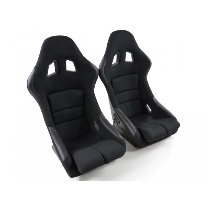 Снимка на Спортни седалки комплект 2 бр. Edition 2 черни FK Automotive DP019 за Porsche Cayenne (955, 9PA) Turbo 4.5 - 450 коня бензин