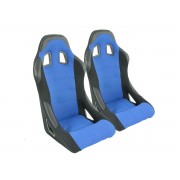 Снимка на Спортни седалки комплект 2 бр. Edition 4 сини FK Automotive DP039