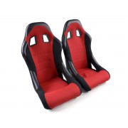 Снимка на Спортни седалки комплект 2 бр. Edition 4 червени / FK Automotive DP035