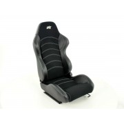 Снимка на Спортни седалки комплект 2 бр. Vancouver черни FK Automotive FKRSE011061