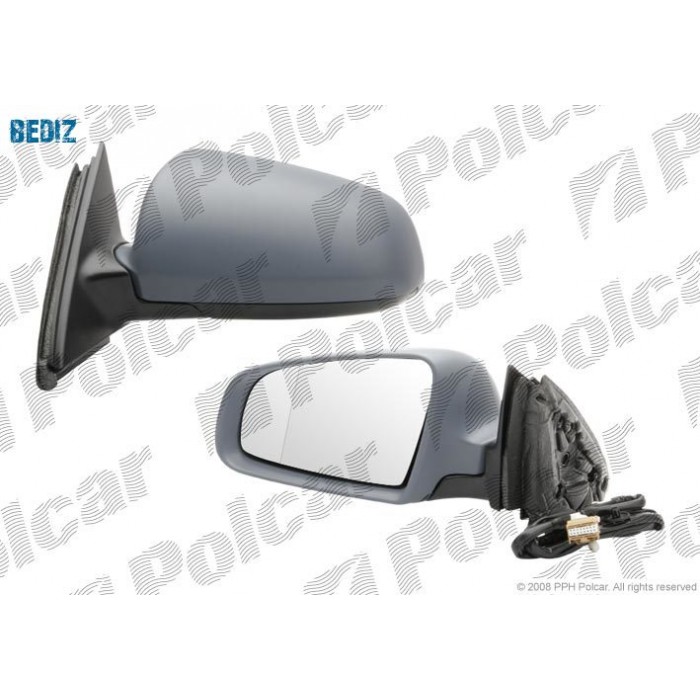 Снимка на странично огледало POLCAR 1334514M за Audi A4 Avant (8ED, B7) 2.0 TDI - 136 коня дизел