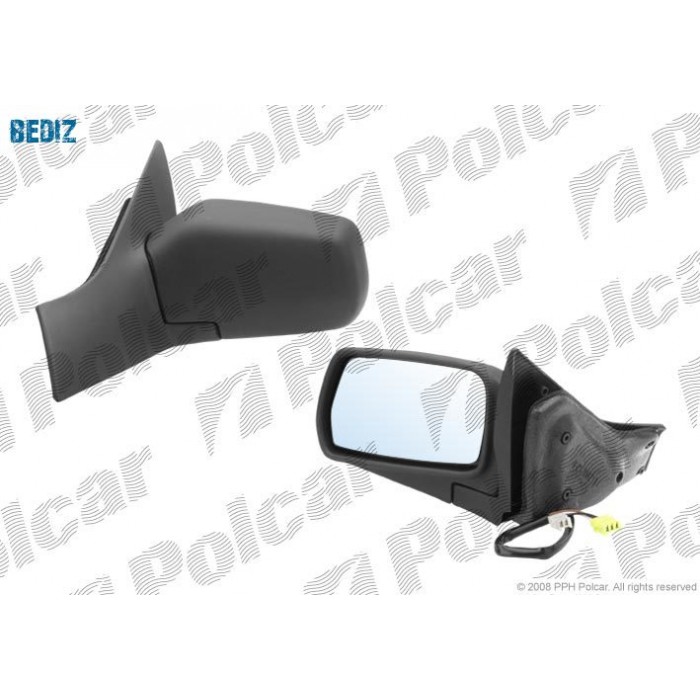 Снимка на странично огледало POLCAR 2325524E за Citroen Xantia X2 3.0 i 24V - 190 коня бензин