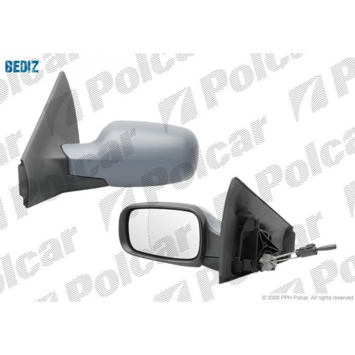 Снимка на странично огледало POLCAR 6012512M за Renault Megane 2 Hatchback 1.9 dCi - 115 коня дизел