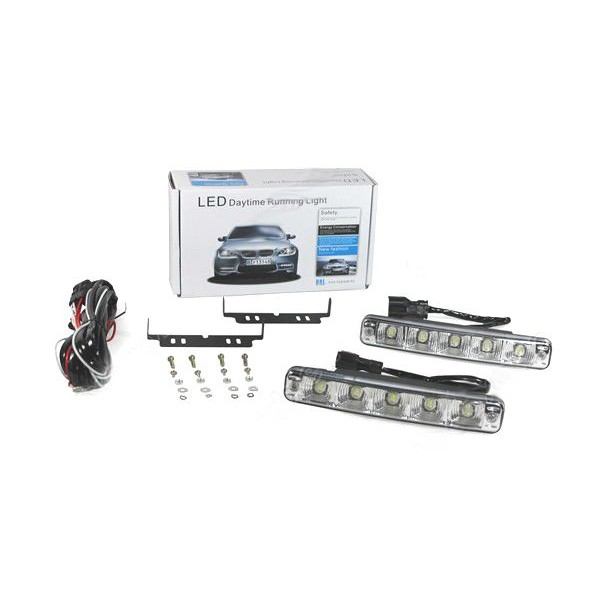 Снимка на Универсални диодни светлини с 5 диода x 1W AP LGX03 за камион MAN L2000 10.163 FA - 155 коня дизел