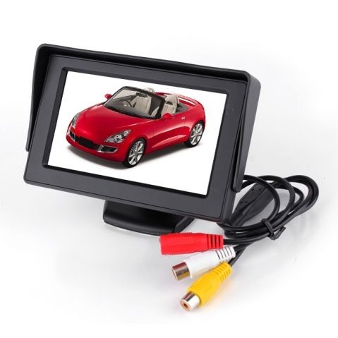 Снимка на Цветен LCD дисплей 4,5inch за камера за задно виждане AP TFT35 за Audi 100 Avant (44, 44Q, C3) 1.8 - 88 коня бензин