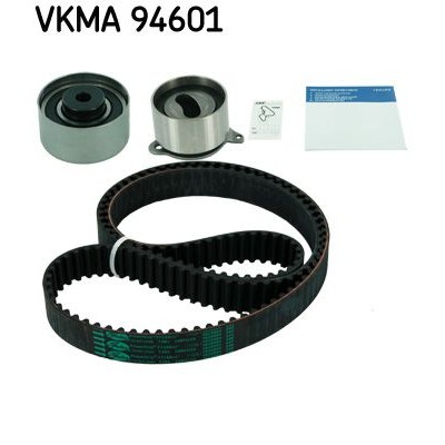 Снимка на Комплект ангренажен ремък SKF черен VKMA 94601