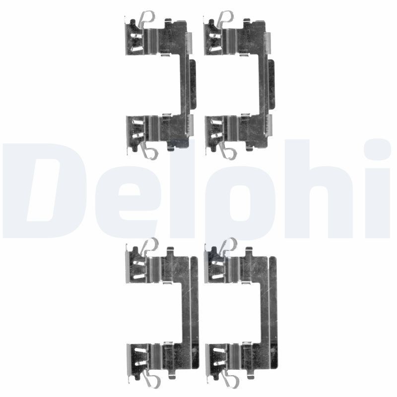 Снимка на Комплект принадлежности, спирачни челюсти DELPHI LY1111