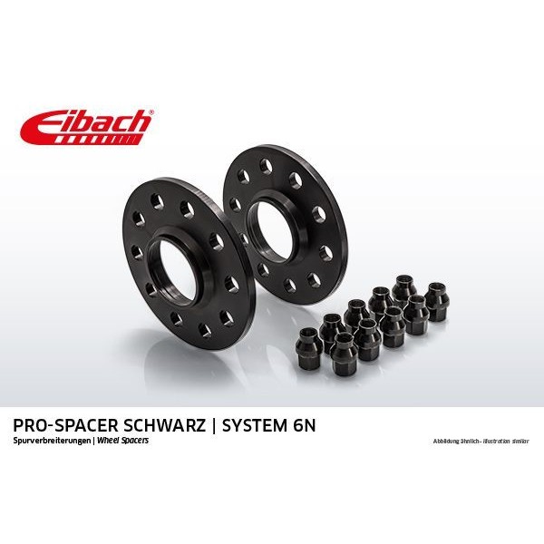 Снимка на Разширяване на следата (фланци) EIBACH Pro-Spacer черен S90-6-09-003-N-B