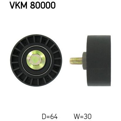 Снимка на Паразитна ролка ангренажен ремък SKF VKM 80000