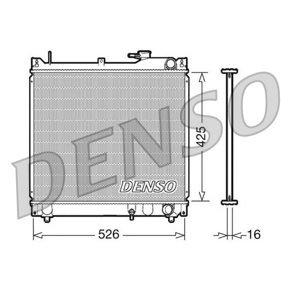 Снимка на Воден радиатор DENSO DRM50013